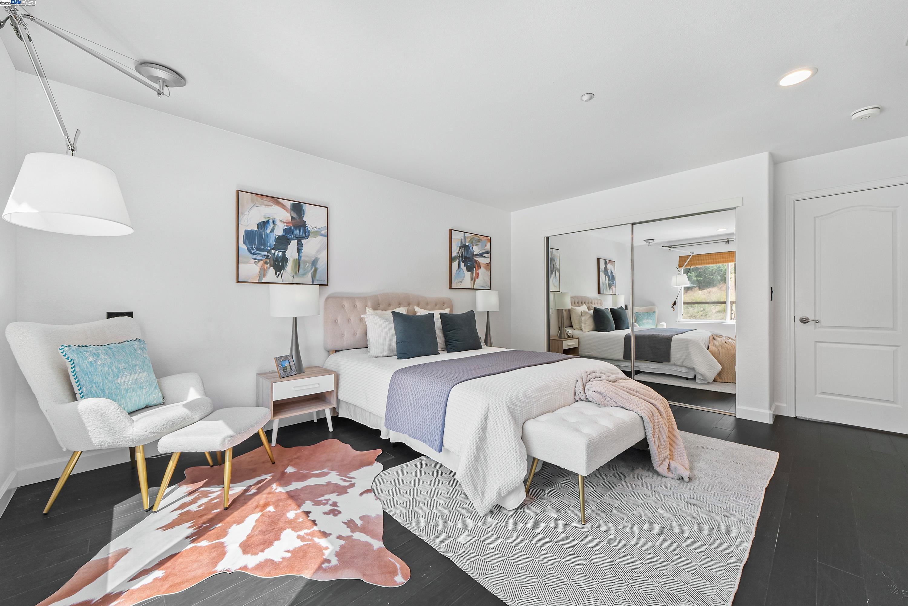 43 Ferdinand Way Novato, CA 94949 - Photo 22 of 43 a bedroom with a bed and a table