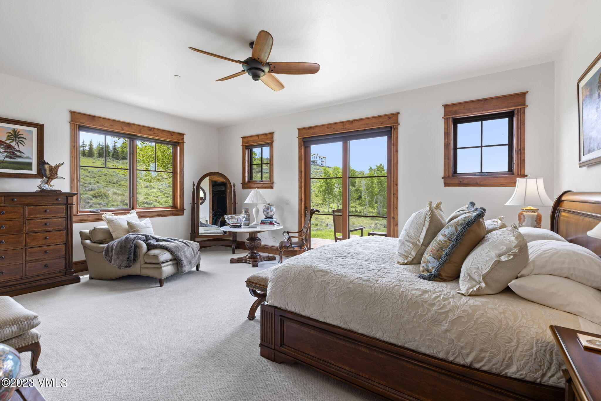940 Summit Trail Edwards, CO 81632 - Photo 36 of 64 a bedroom with bed couch and window