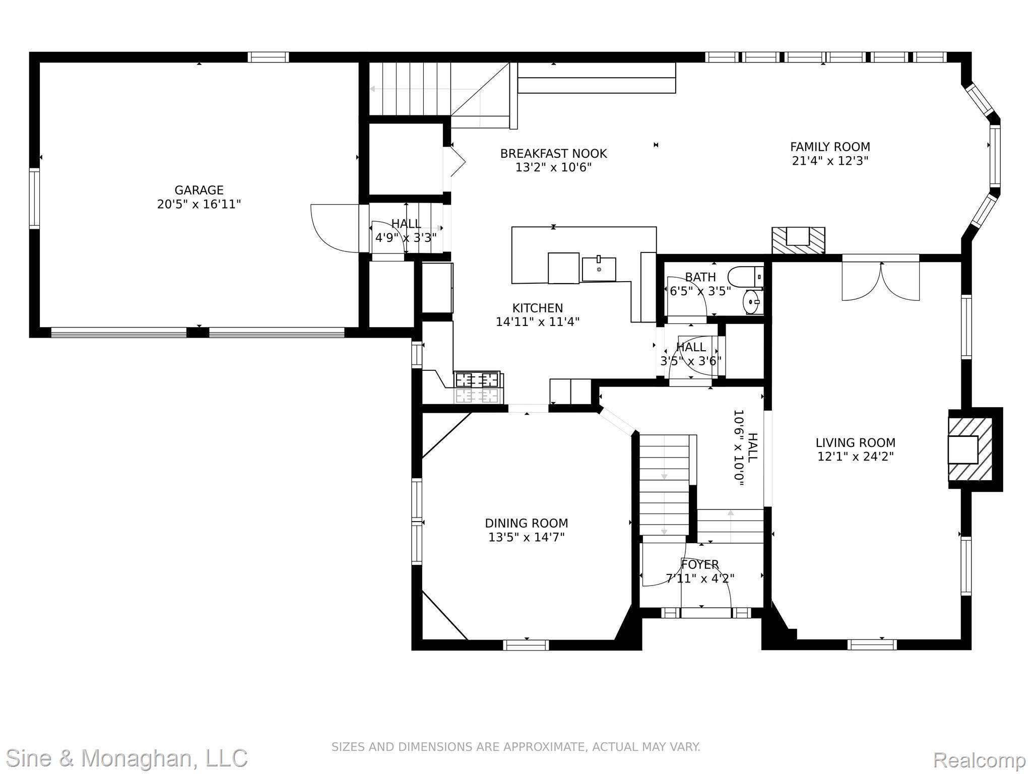 342 Touraine Road Grosse Pointe, MI 48236 - Photo 47 of 49 single-floor-dim_1.jpg