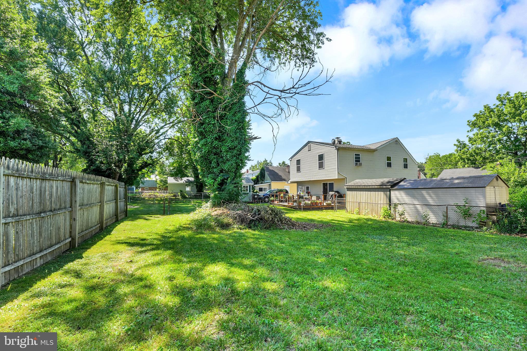 2102 Garfield Avenue Wilmington, DE 19809 - Photo 17 of 18 Imagine the fun! Spacious, shaded, private yard!