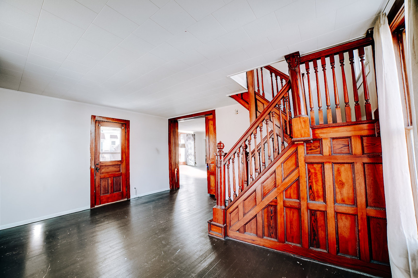 204 North Chicago Street Milford, IL 60953 - Photo 21 of 48 a view of entryway with wooden floor