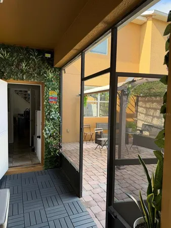 a view of a parking space