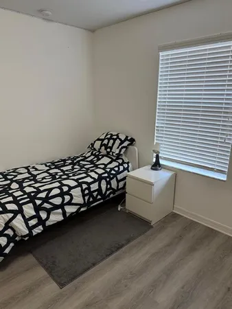 a living room with a couch