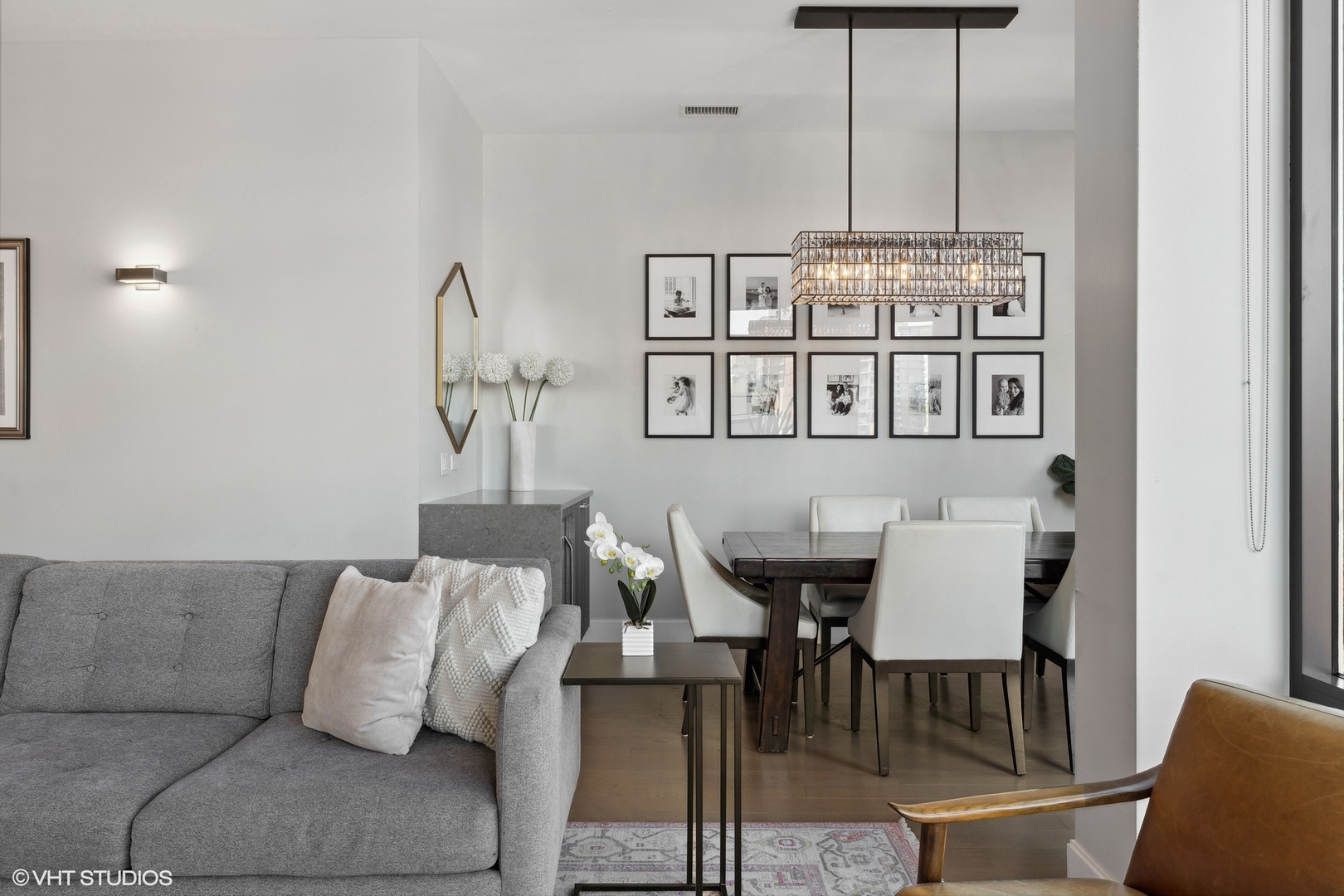 39 North Aberdeen Street, Unit PHN Chicago, IL 60607 - Photo 19 of 46 a view of a dining room with furniture