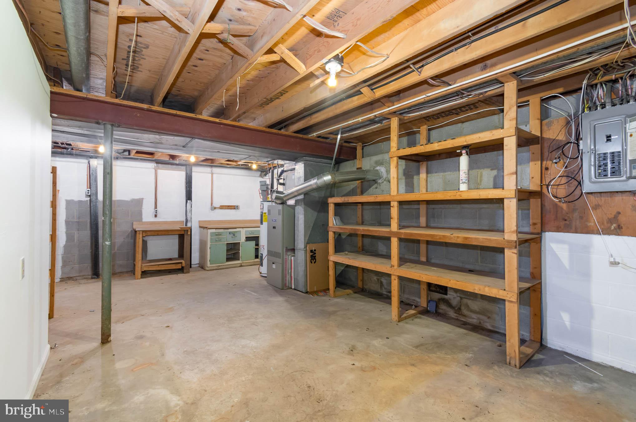 231 Falcon Drive Pasadena, MD 21122 - Photo 27 of 37 Full, unfinished basement