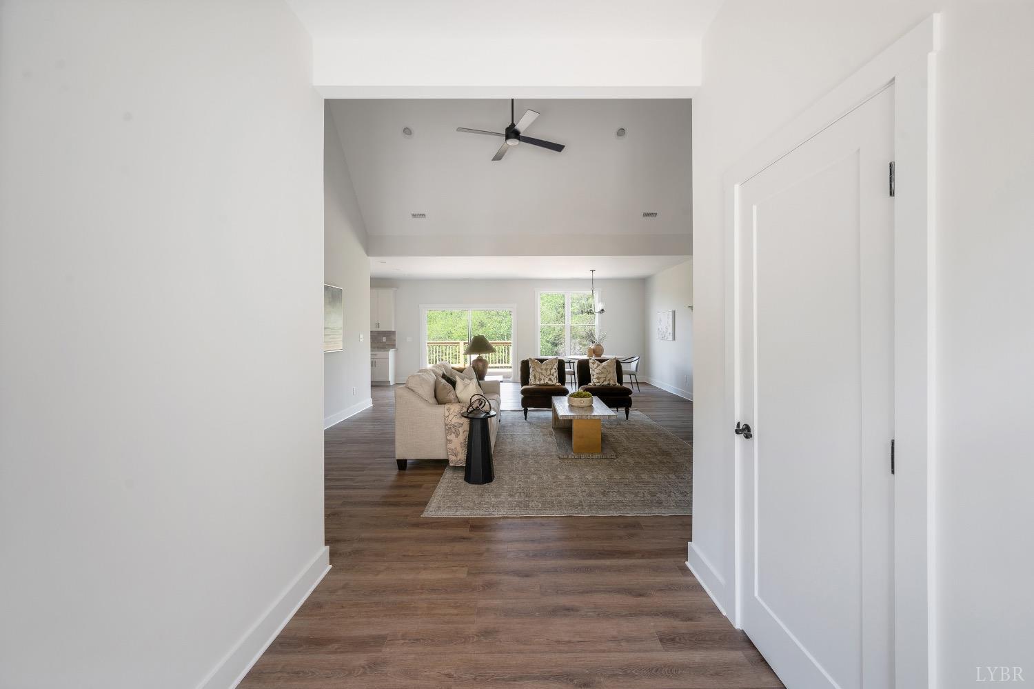4424 Goode Road Goode, VA 24556 - Photo 5 of 71 a living room with furniture and a wooden floor
