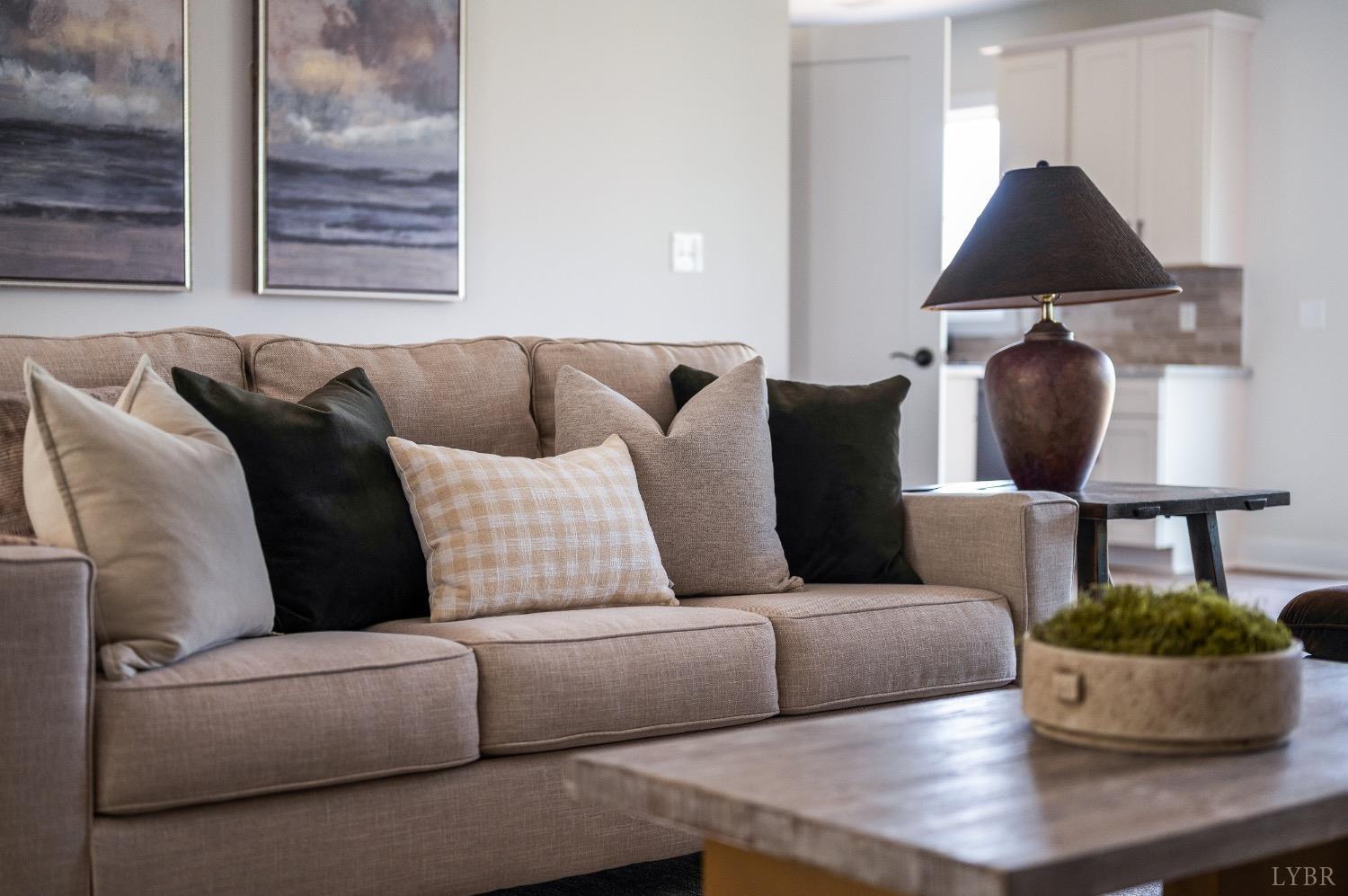 4424 Goode Road Goode, VA 24556 - Photo 6 of 71 a living room with furniture and a lamp