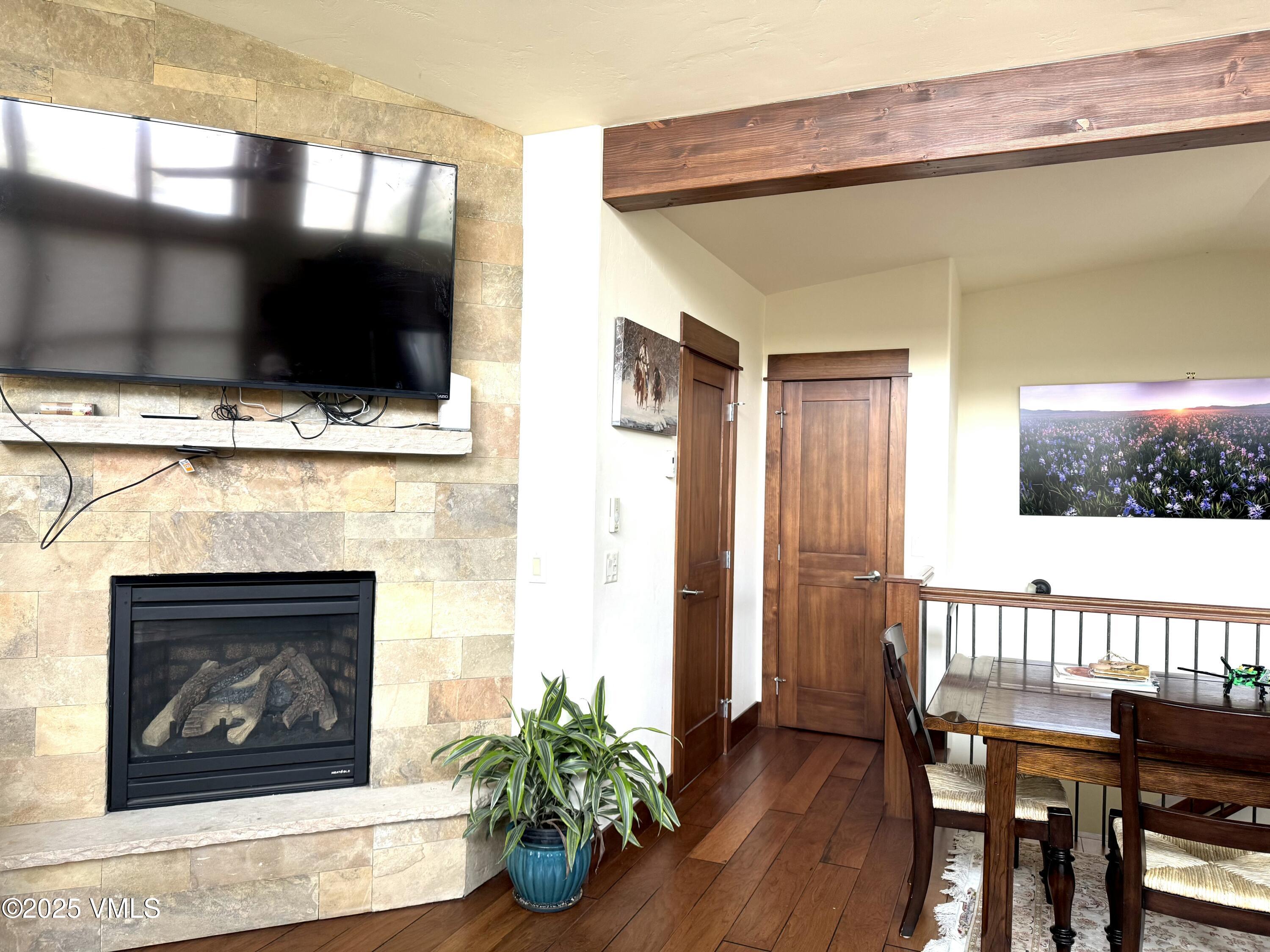 Gas Stone Fireplace