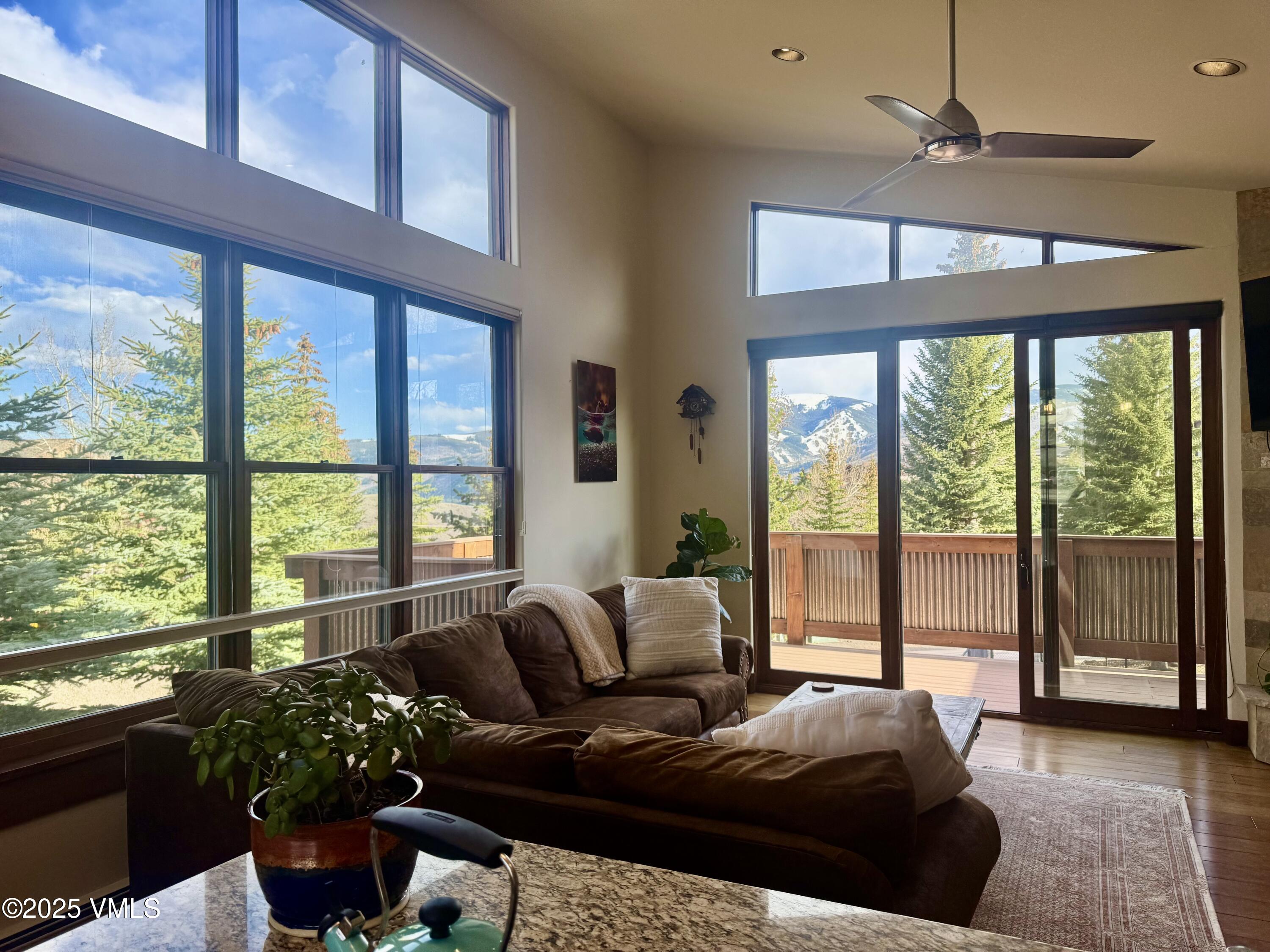 2101 Old Trail Road, Unit A Avon, CO 81620 - Photo 9 of 15 Living Room with mountain views