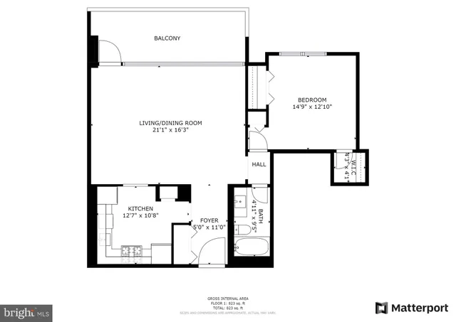 $297,500 | 3701 South George Mason Drive, Unit 2410N, Falls Church, VA 22041