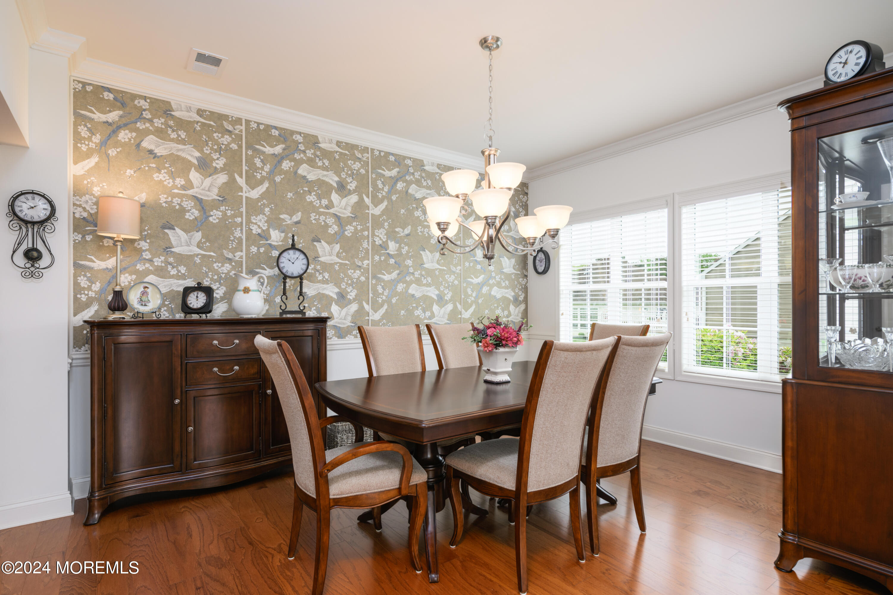 23 Sea Bright Way Waretown, NJ 08758 - Photo 19 of 59 a view of a dining room with furniture window and wooden floor