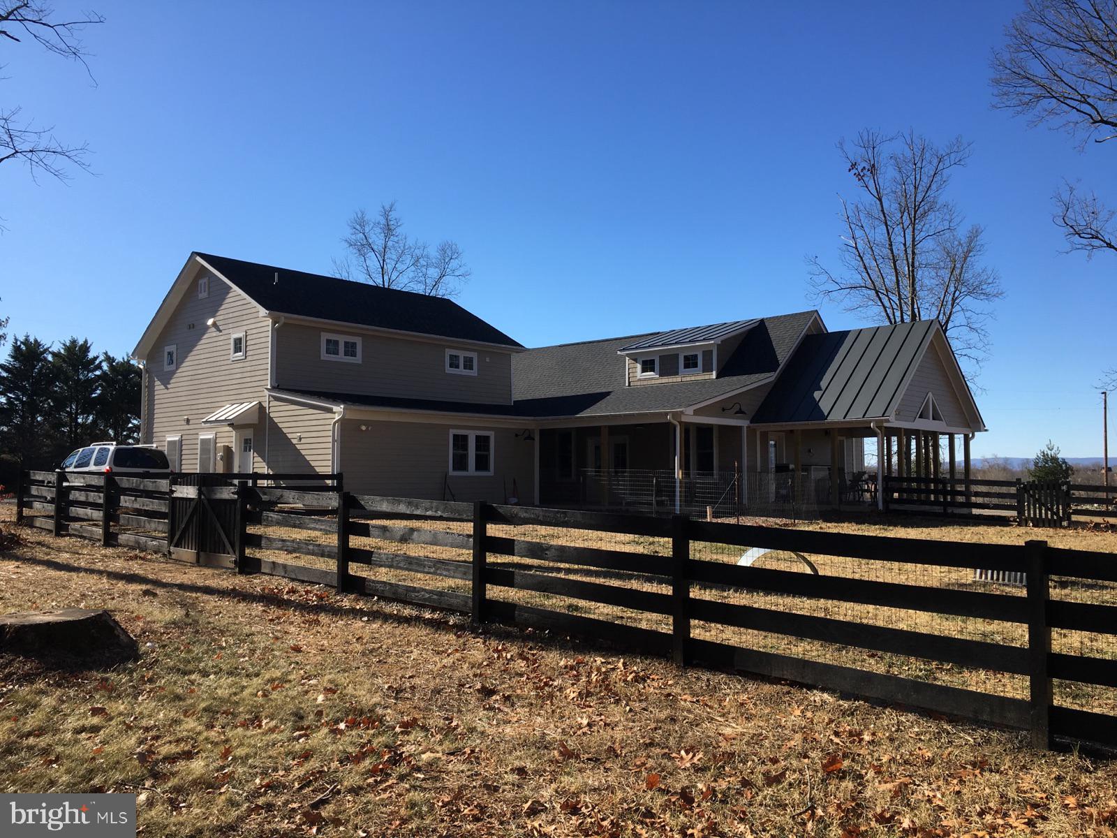 21020 St Louis Road Middleburg, VA 20117 - Photo 18 of 47 Winter View Back of House