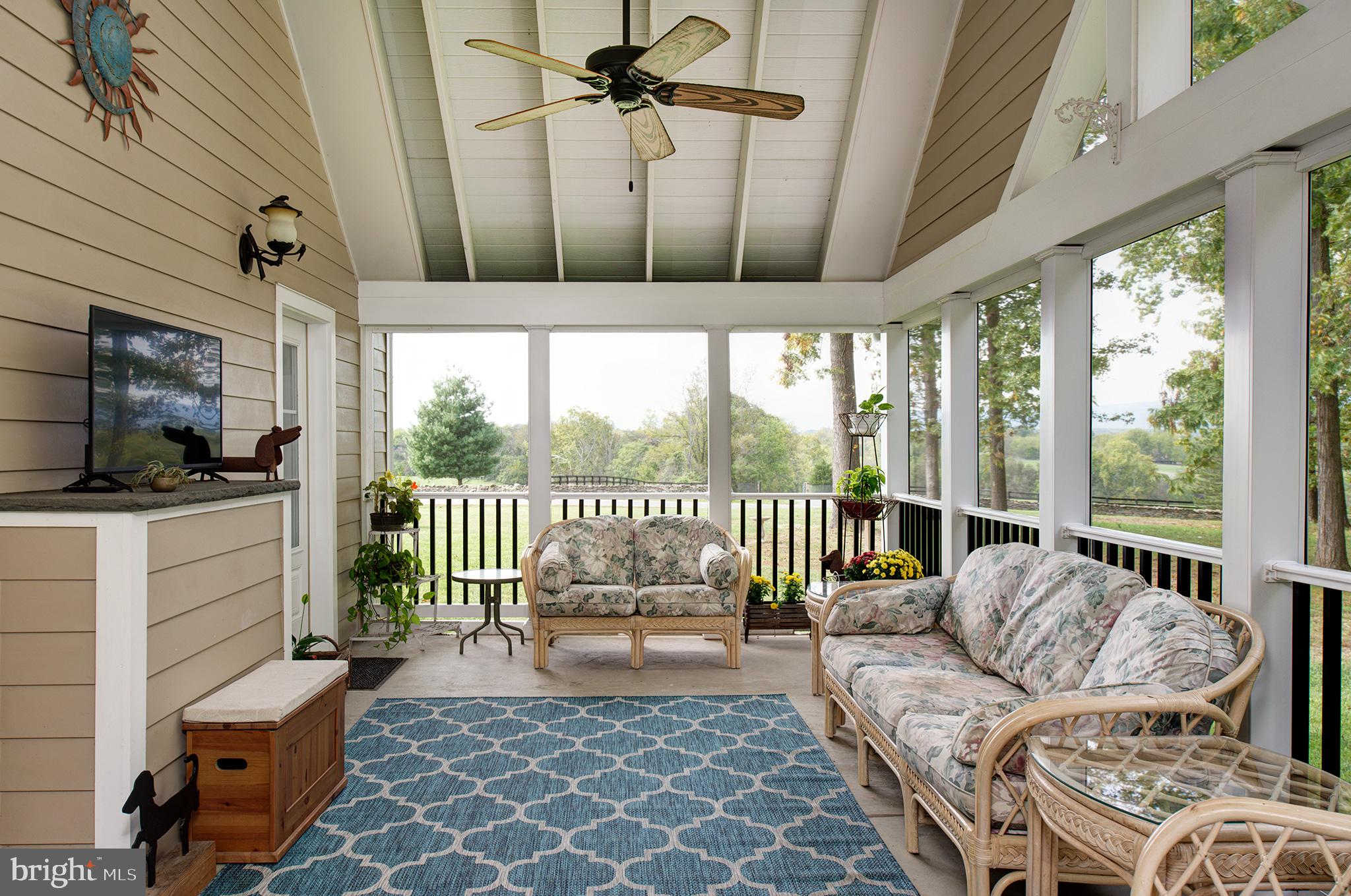 21020 St Louis Road Middleburg, VA 20117 - Photo 20 of 47 Screened Porch with Views