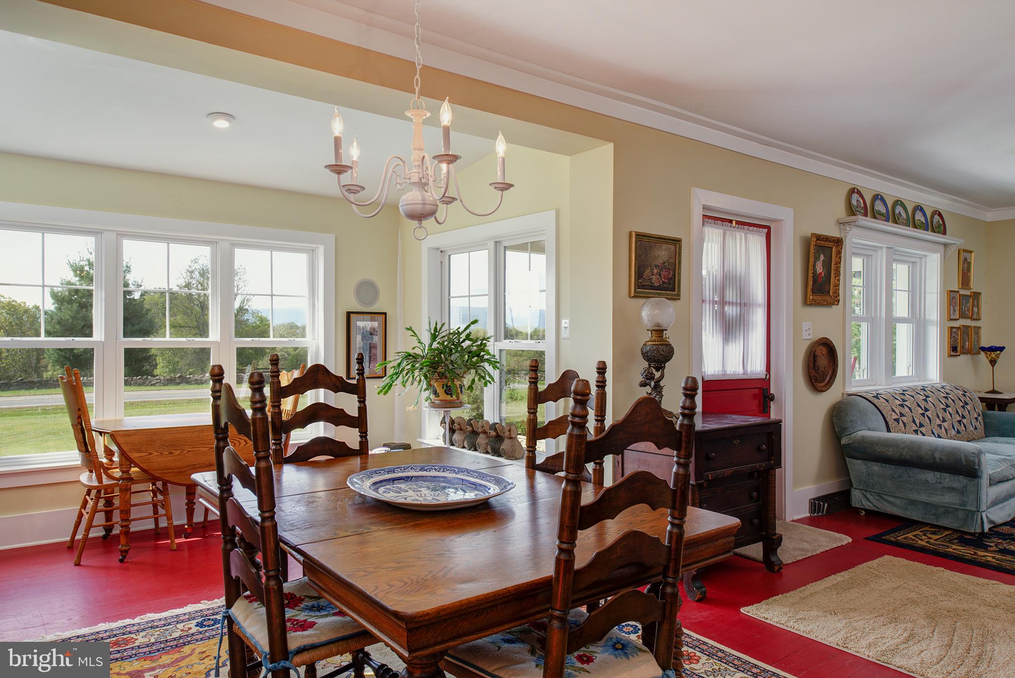 21020 St Louis Road Middleburg, VA 20117 - Photo 36 of 47 Dining Room with Views