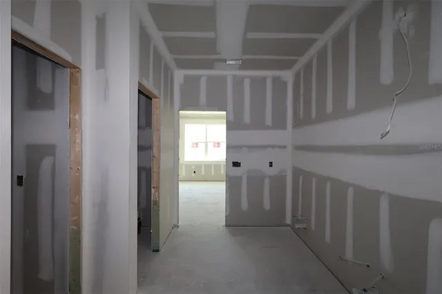 a view of empty room