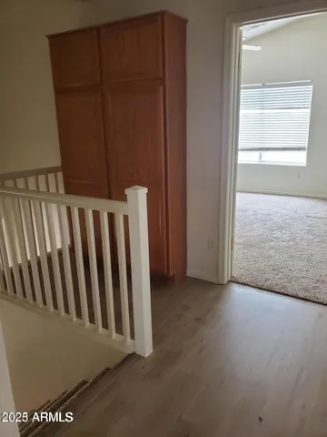 a view of a small space