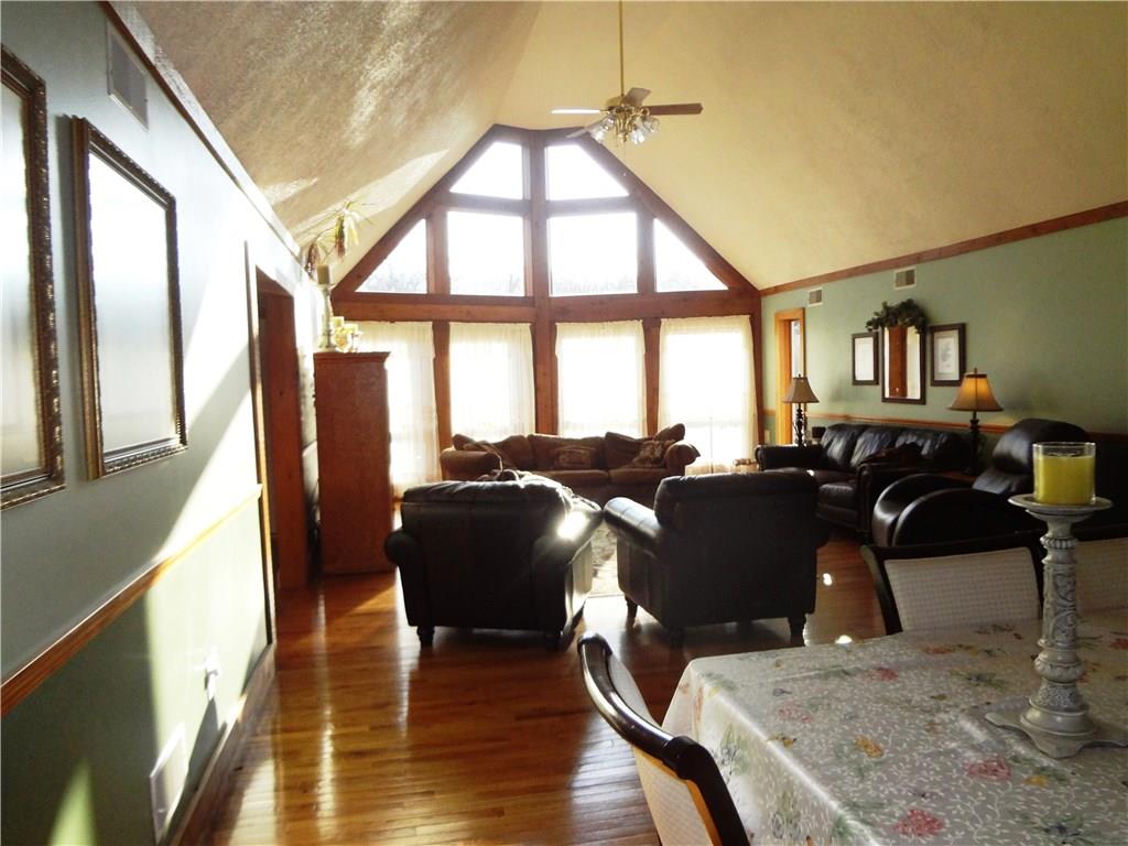 954 Achortown Road Beaver Falls, PA 15010 - Photo 2 of 25 Living Room/Dining Room Combo