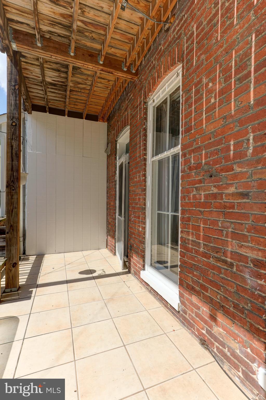 405 Constitution Avenue Northeast Washington, DC 20002 - Photo 13 of 34 Main balcony off kitchen