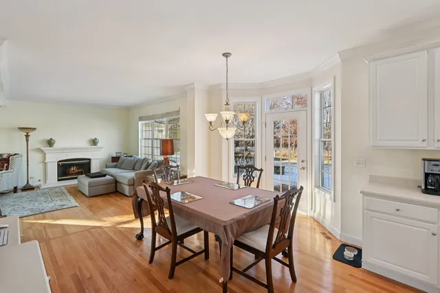 a view of a livingroom with furniture and window