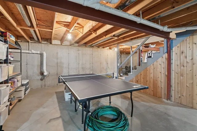 a view of storage and utility room