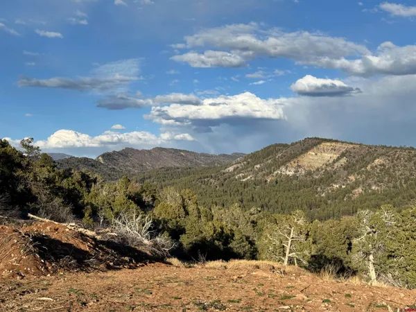 a view of outdoor space with mountain view