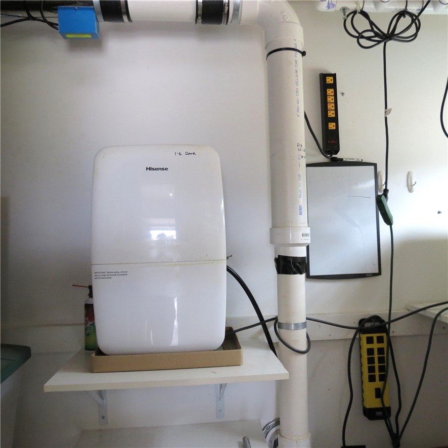 21242 Dingman-Slagle Road Pemberton, OH 45353 - Photo 19 of 33 This utility space features a dehumidifier, ensuring optimal environmental control.