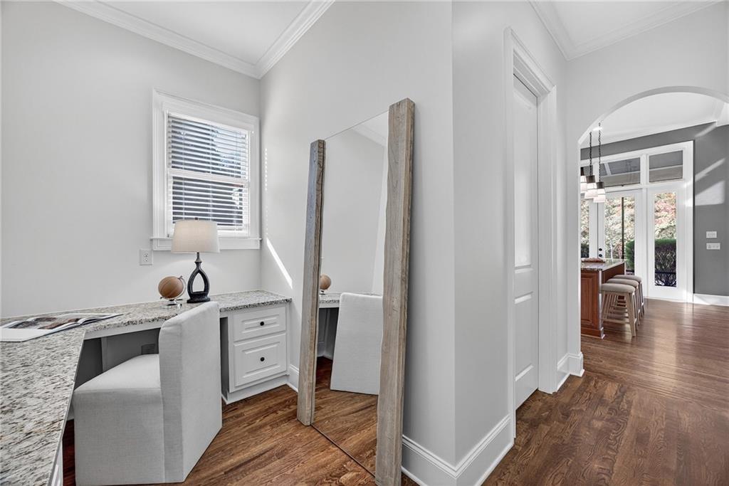 3640 Rivers Call Boulevard Atlanta, GA 30339 - Photo 22 of 63 a spacious bathroom with a double vanity sink a mirror and a bathtub