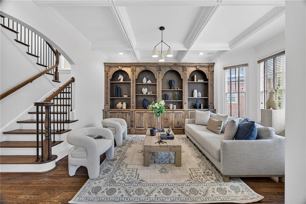 3640 Rivers Call Boulevard Atlanta, GA 30339 - Photo 26 of 63 a living room with furniture and wooden floor