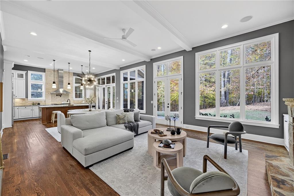 3640 Rivers Call Boulevard Atlanta, GA 30339 - Photo 5 of 63 a living room with furniture and a large window