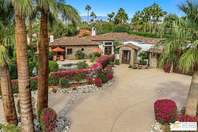 a outdoor view with a sitting space