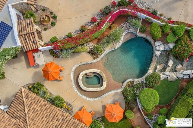 a outdoor space with the patio and sitting area