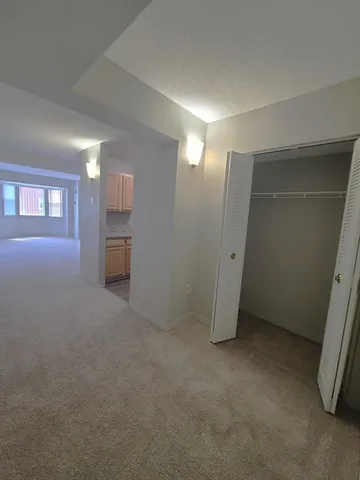 a view of empty room