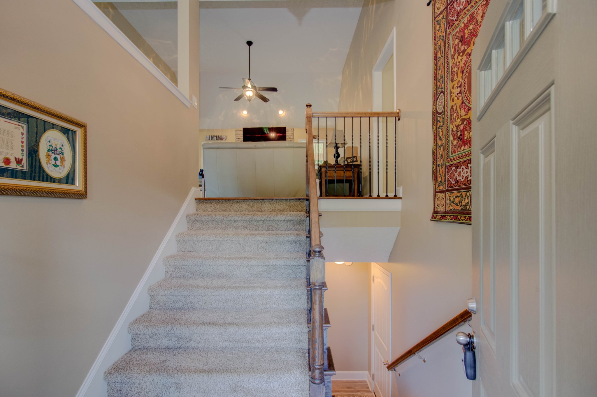 4190 Trough Springs Road Adams, TN 37010 - Photo 30 of 50 a view of a hallway with stairs
