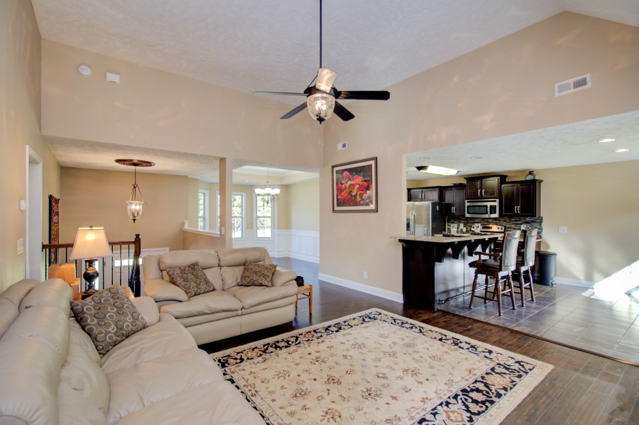 4190 Trough Springs Road Adams, TN 37010 - Photo 7 of 50 a living room with furniture a rug and white walls