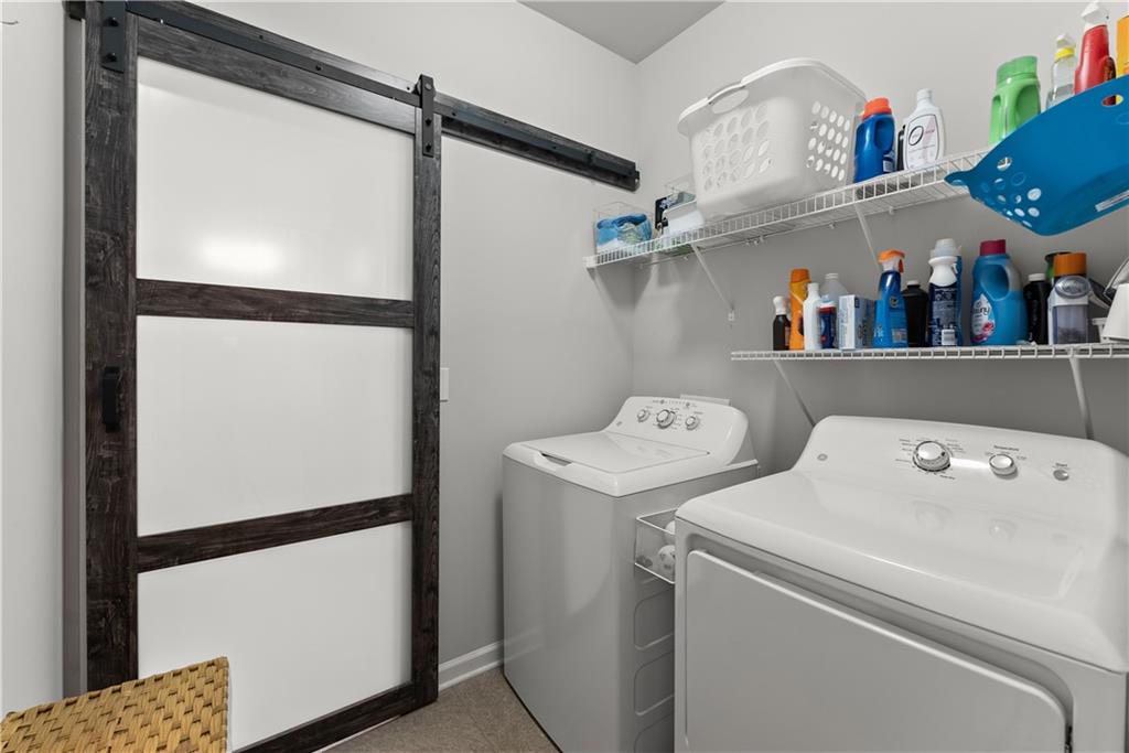 527 Gadwall Circle Jefferson, GA 30549 - Photo 19 of 42 a utility room with dryer and washer