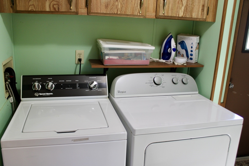 75 South Street, Unit 3 Bernardston, MA 01337 - Photo 16 of 20 a utility room with dryer and washer