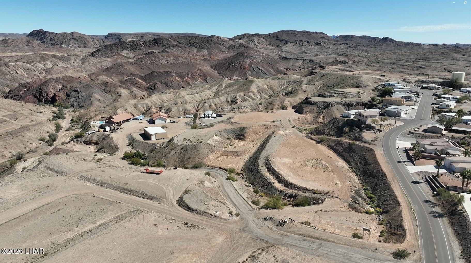 31753 Rio Vista Road Parker, AZ 85344 - Photo 4 of 9 an aerial view of a highlighted house