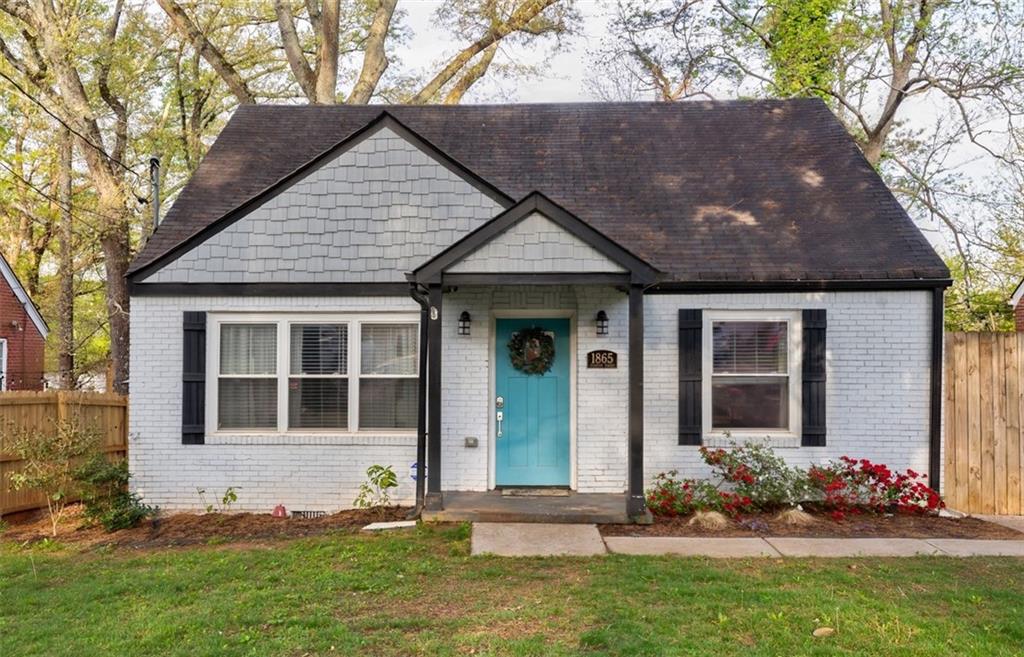 1865 Stanton Street Decatur, GA 30032 - Photo 1 of 1 front view of a house with a yard