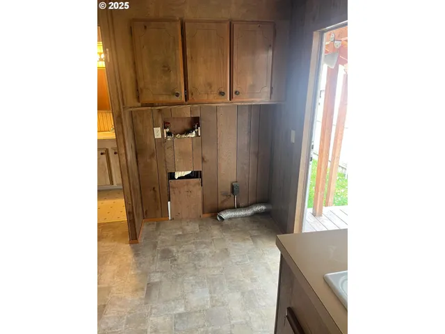 a view of empty room