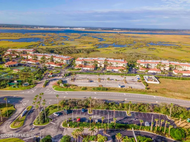 a view of a city with an ocean