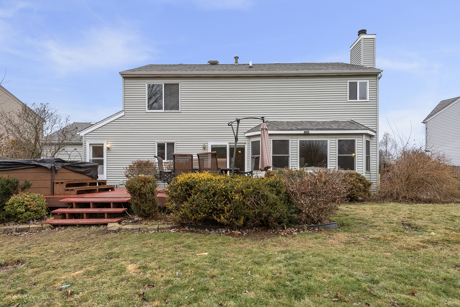 2001 Madison Avenue Gurnee, IL 60031 - Photo 24 of 26 a front view of house with yard and trees around