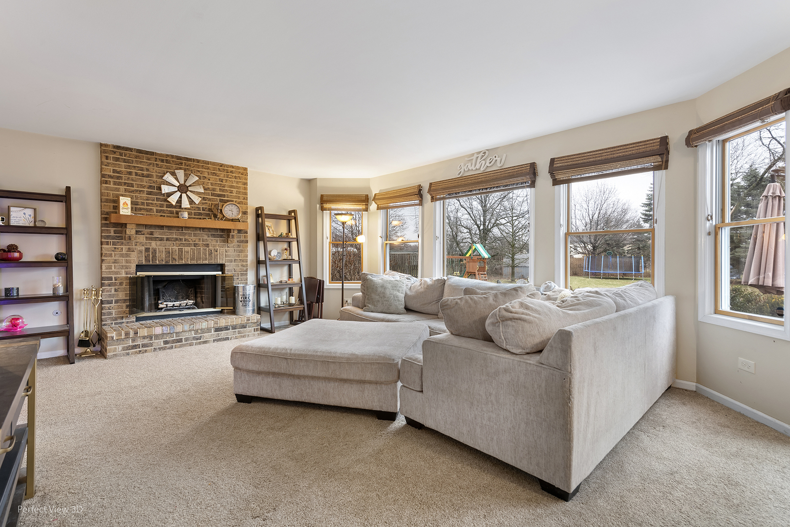 2001 Madison Avenue Gurnee, IL 60031 - Photo 3 of 26 a living room with furniture and a fireplace