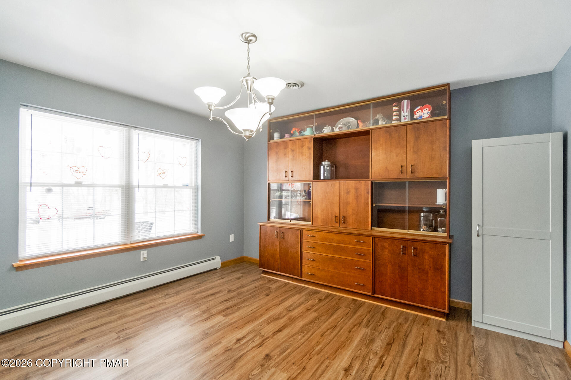 95 Benns Hill Road Bangor, PA 18013 - Photo 34 of 70 a kitchen with stainless steel appliances granite countertop a refrigerator a sink dishwasher a stove and white countertops with wooden floor