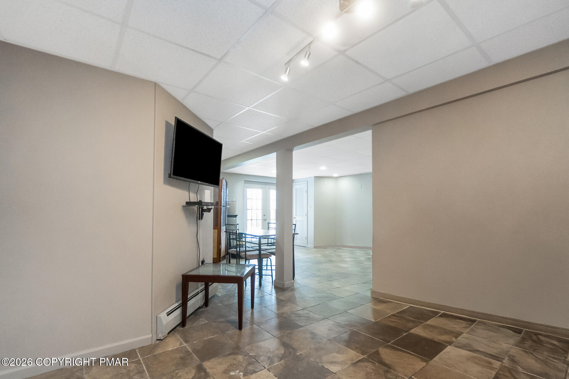 95 Benns Hill Road Bangor, PA 18013 - Photo 68 of 70 a view of a livingroom with furniture and a flat screen tv
