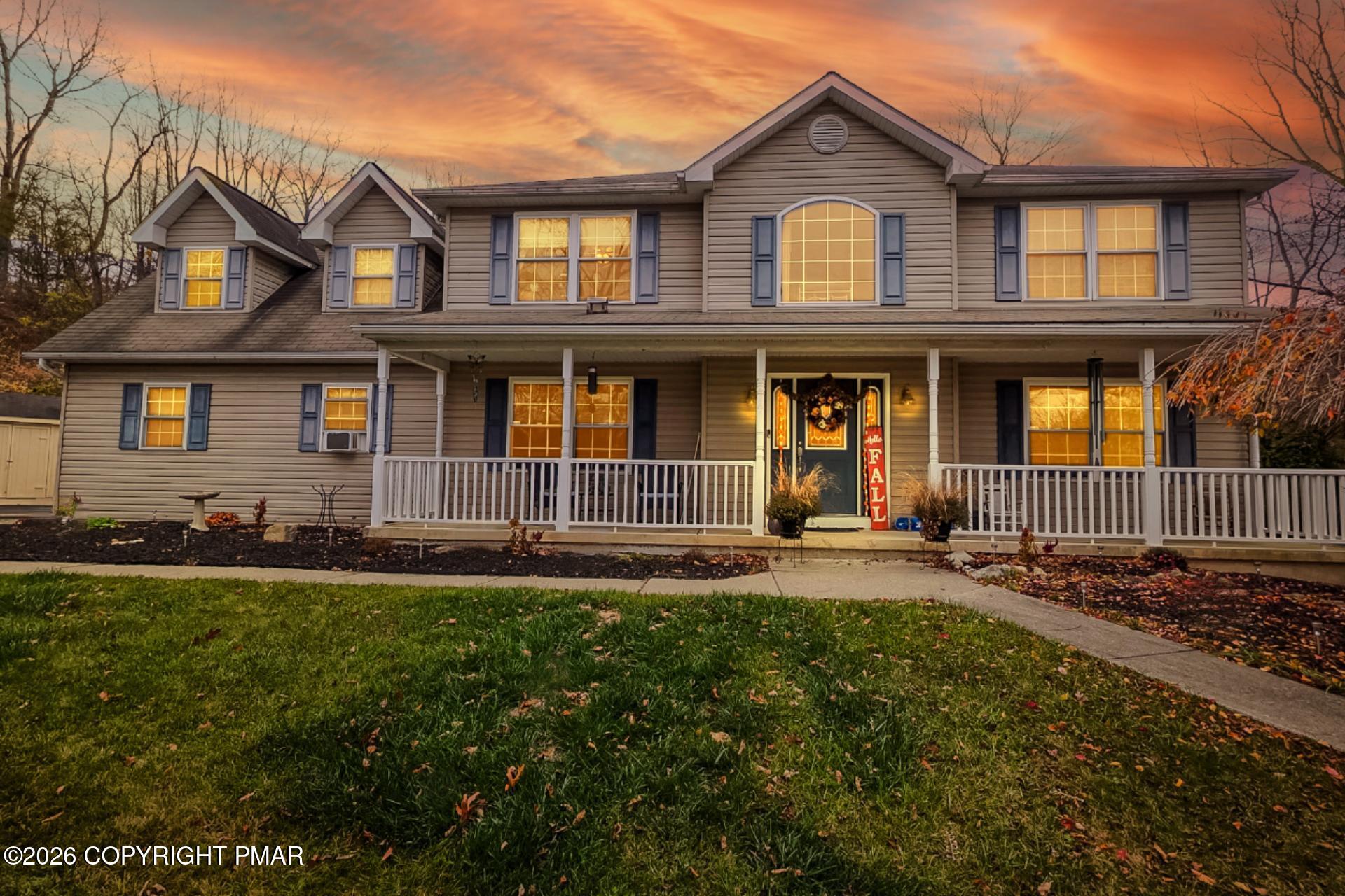 95 Benns Hill Road Bangor, PA 18013 - Photo 10 of 70 a front view of a house with a yard