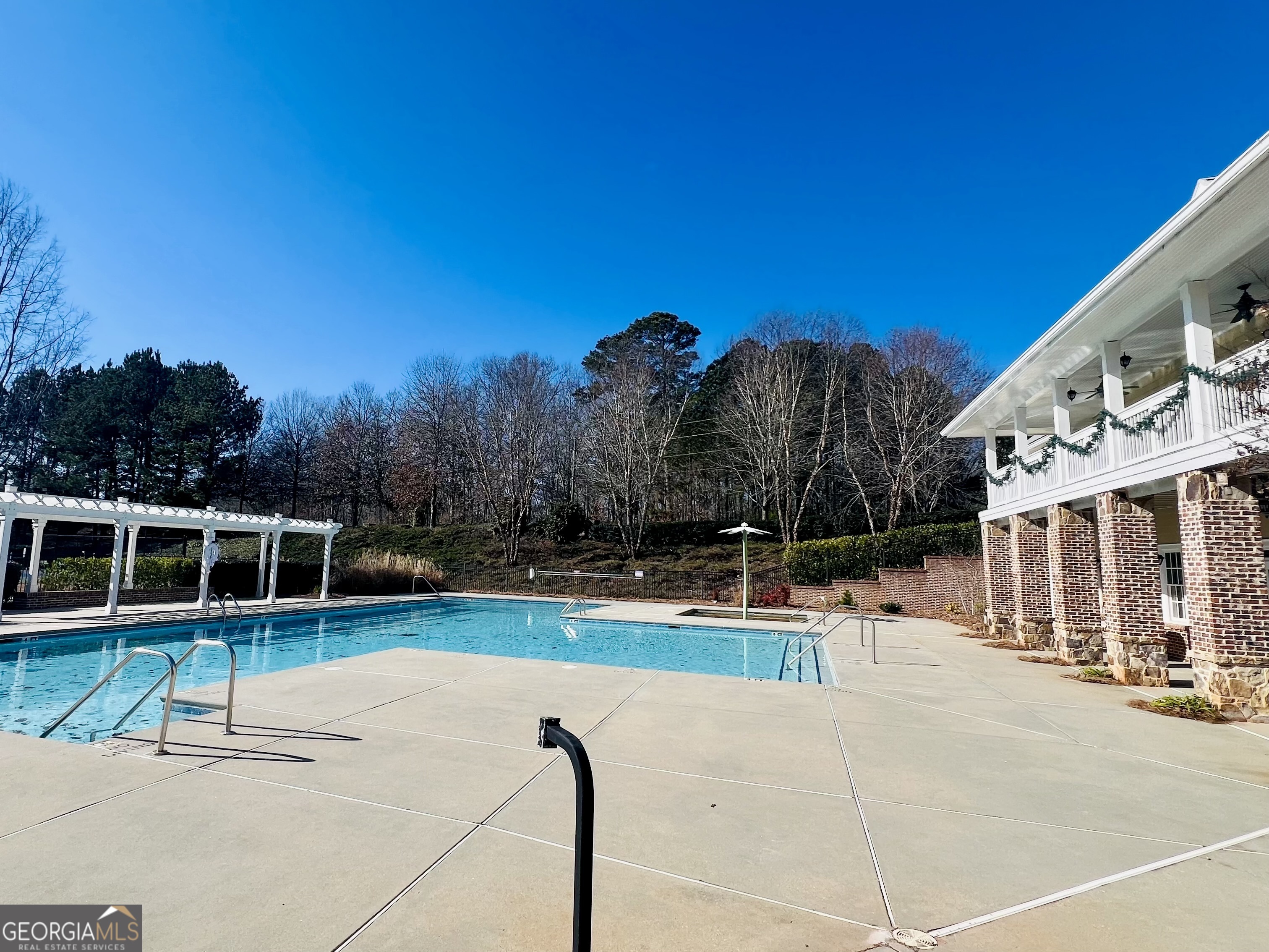 622 Brookfield Drive Braselton, GA 30517 - Photo 22 of 34 a view of a swimming pool with a slide