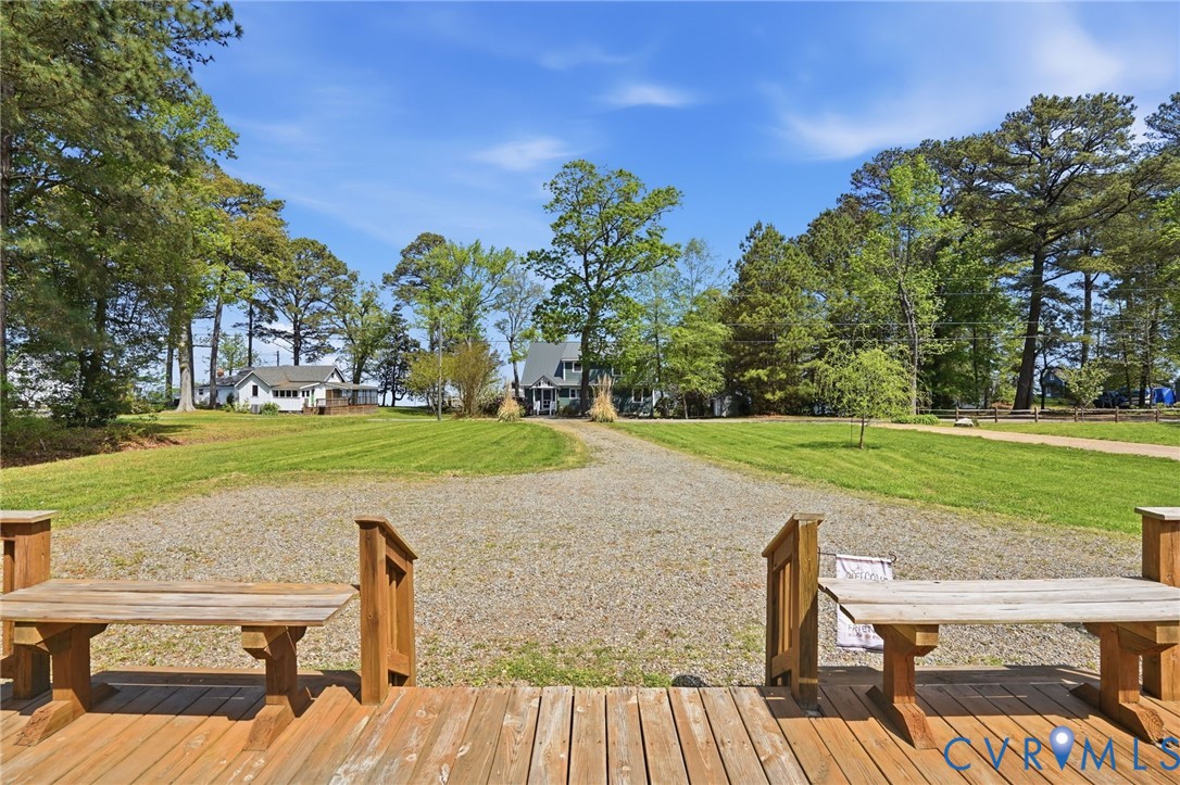 247 Salisbury Park Road Hague, VA 22469 - Photo 35 of 44 a view of outdoor space with garden and entertaining space