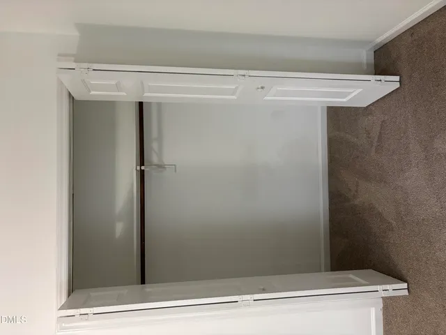 a view of front door of house