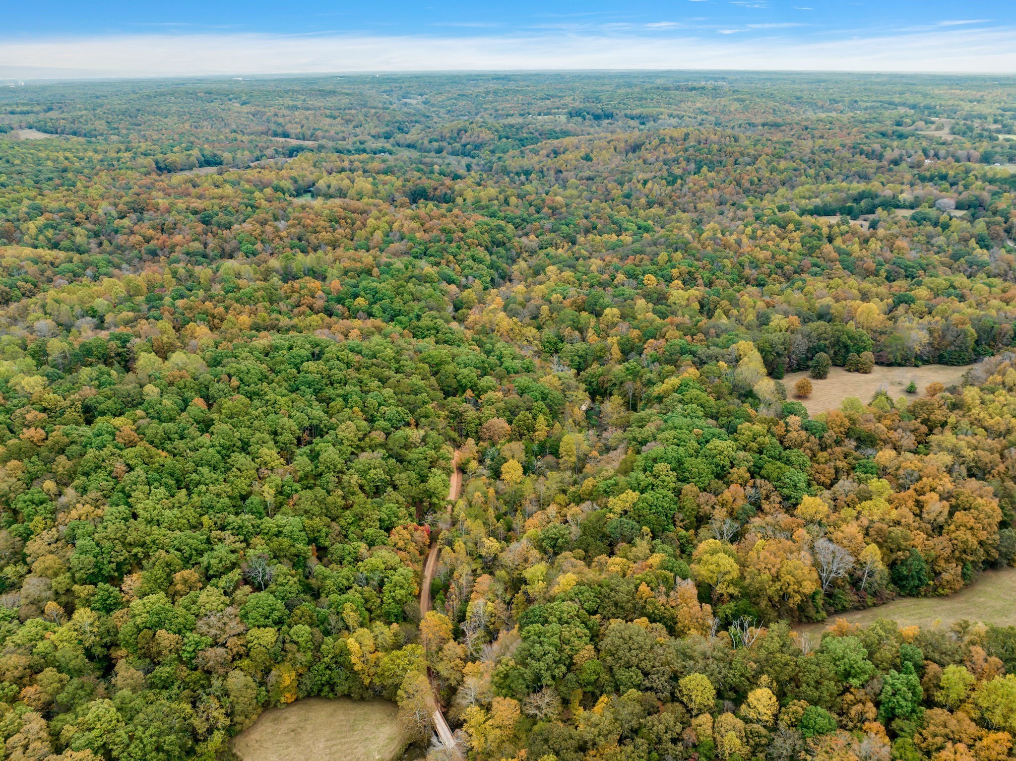 0 Bear Creek Road Bon Aqua, TN 37025 - Photo 14 of 64 a view of a city with lush green forest