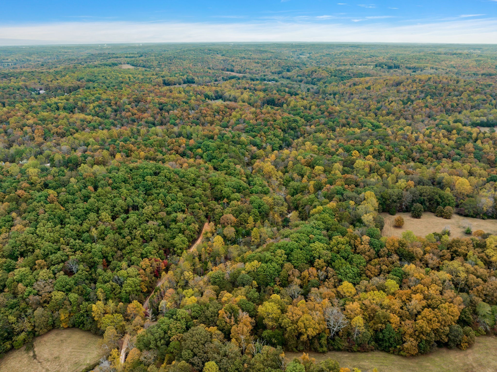 0 Bear Creek Road Bon Aqua, TN 37025 - Photo 15 of 64 a view of a city with lush green forest